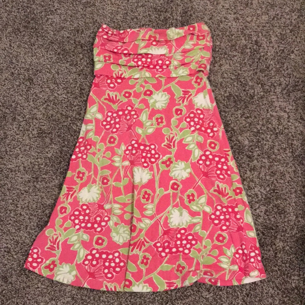 Lilly Pulitzer Petula Dress Hotty Pink Bloomers XS
